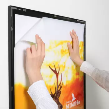 Magnetyczna podświetlana ramka A1