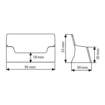 Stojak na wizytówki