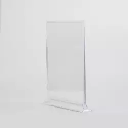 Akrylowy stojak na menu typu litery T