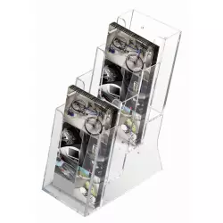 Stojak na ulotki 4xDL