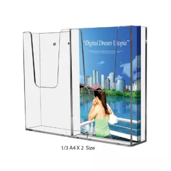 Kieszeń wisząca na ulotki 2xDL