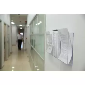 Kieszeń wisząca na ulotki DL