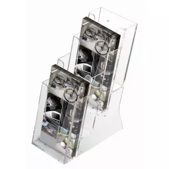 Stojak na ulotki 4xDL