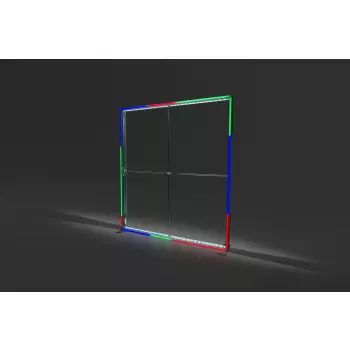 Kaseton wolnostojący RGB 200x200