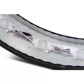 Zewnętrzny kaseton reklamowy okrągły 50 cm