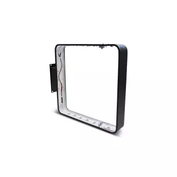 Zewnętrzny kaseton reklamowy kwadratowy 60x60 cm