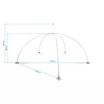 Namiot aluminiowy Domex