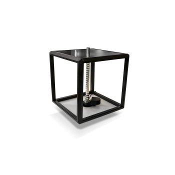 Stojak reklamowy LED z 4 obrotowymi kostkami 40x40 cm