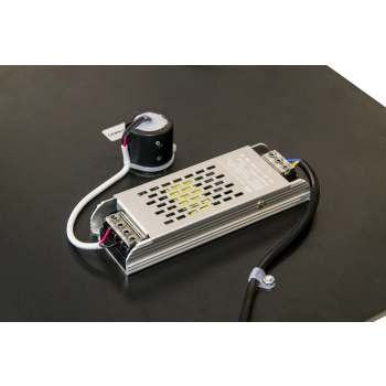 Stojak reklamowy LED z 4 obrotowymi kostkami 40x40 cm