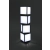 Stojak reklamowy LED z 4 obrotowymi kostkami 40x40 cm