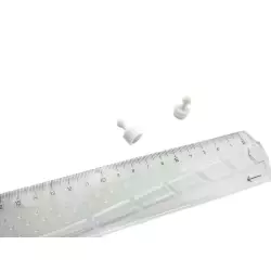 Magnesy neodymowe 12x20 mm białe