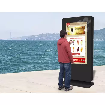 Zewnętrzny totem reklamowy 49 cali