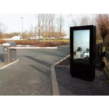 Interaktywny totem reklamowy - zewnętrzny 49 cali