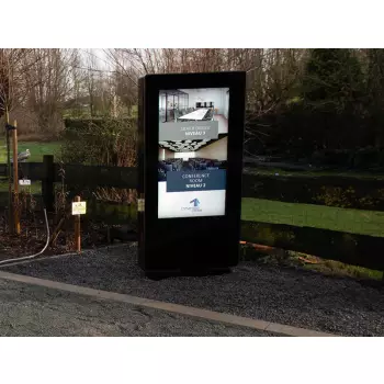 Zewnętrzny totem reklamowy 65 cali