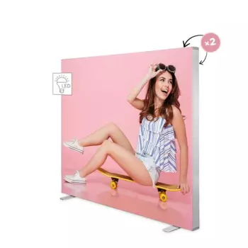 Ścianka tekstylna LED BOX PLUS 200x240