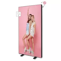 LED BOX 100x250 czarny