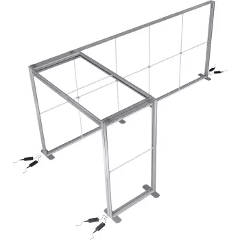 Dach 100x250 do systemu zabudowy targowej LUMIX