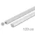Listwy plakatowe Twin 120 cm