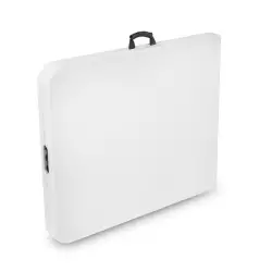 Stół eventowy E180 (180x75 cm) - biały