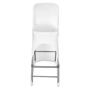 Pokrowiec na krzesło koktajlowe - biały