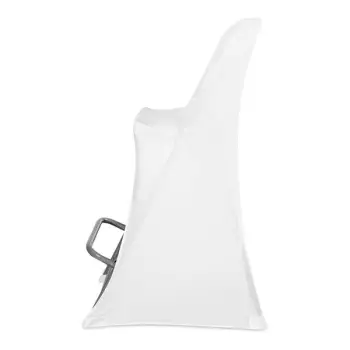 Pokrowiec na krzesło koktajlowe - biały