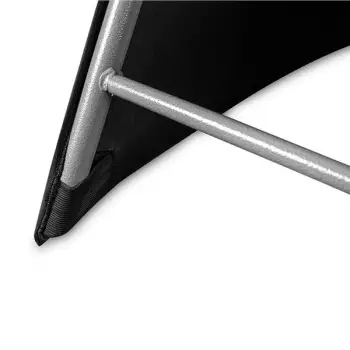 Pokrowiec na krzesło koktajlowe - czarny