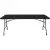 Stół eventowy E180 (180X75) - czarny