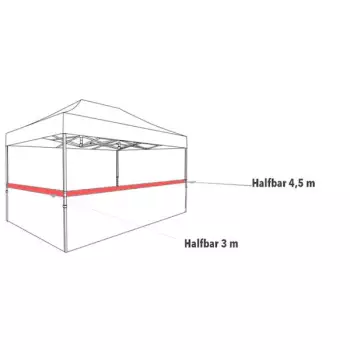 Halfbar 3 m