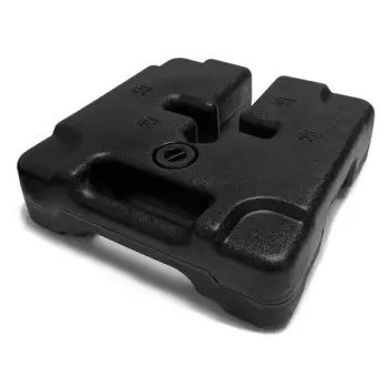 Kontener wodny - obciążenie nogi namiotu