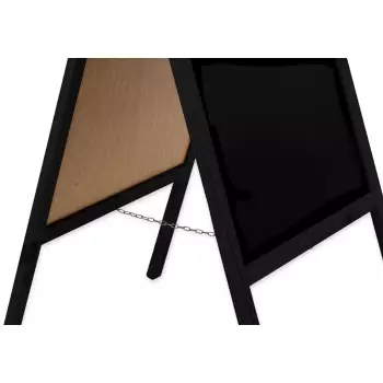 Potykacz drewniany Classic XL (72x160 cm) - czarny