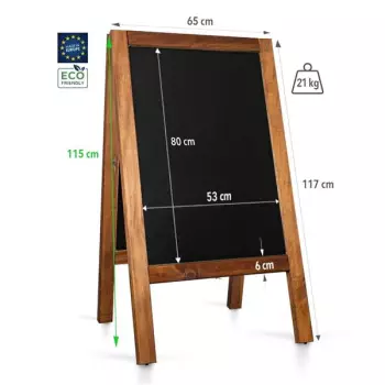 Potykacz drewniany PRO (65x118 cm) - wodoodporny