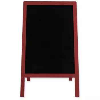 Potykacz drewniany Classic L (61x118 cm) - czerwony