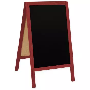 Potykacz drewniany Classic L (61x118 cm) - czerwony