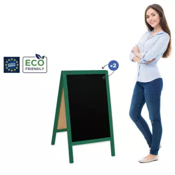 Potykacz drewniany Classic S (51x90 cm) - zielony