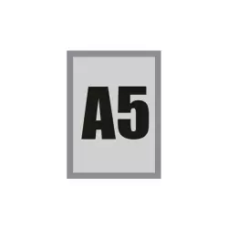 RAMKA MAGNETIC A5 - SREBRNA