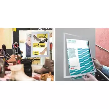 RAMKA MAGNETIC A5 - SREBRNA