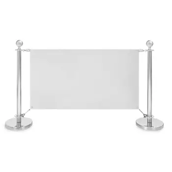 Zestaw słupków Cafeteria - Chrom