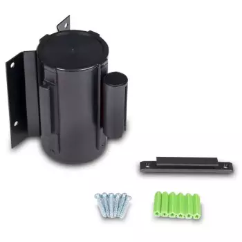 Głowica naścienna - czarna taśma