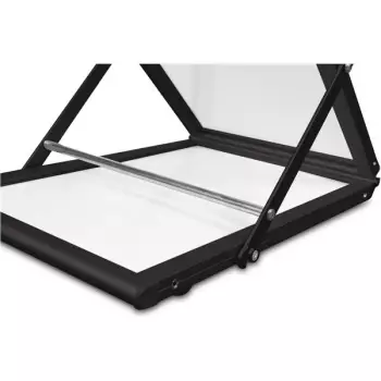 Stojak na ulotki Montana A4 w walizce - czarna