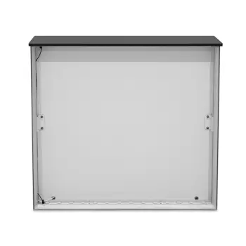 Tekstylna trybunka LED z półką