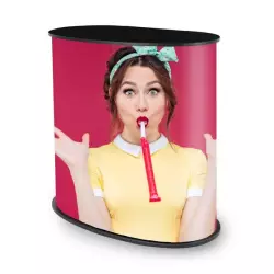 Trybunka Promo 1 owal z półką