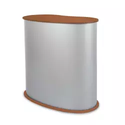 Trybunka Promo 2 nerka - blat w kolorze drewna