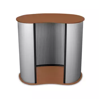 Trybunka Promo 2 nerka - blat w kolorze drewna