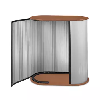 Trybunka Promo 2 nerka - blat w kolorze drewna