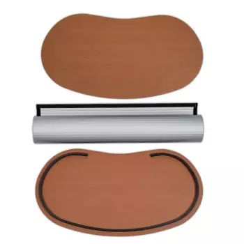 Trybunka Promo 2 nerka - blat w kolorze drewna