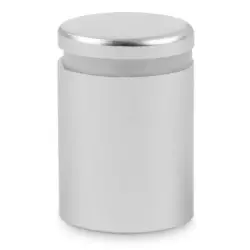 Dystans aluminiowy (srebrna satyna) - 25x25