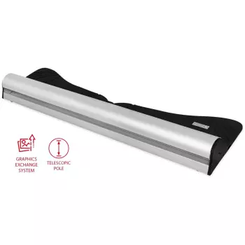 Roll up Clip 85x220 - teleskopowy maszt, system wymiany grafiki