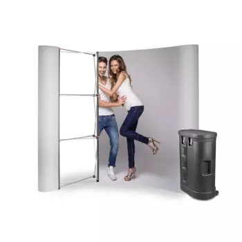 Ścianka Magnetic POP UP łukowa 3x3 w ambonie