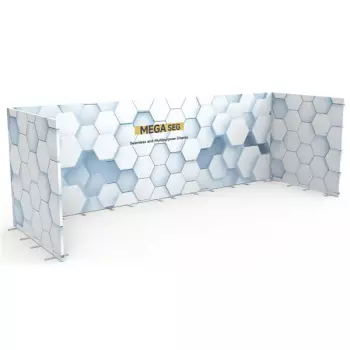 System zabudowy targowej MEGA SEG 120x200