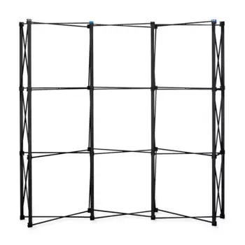 Ścianka magnetyczna PRO POP UP 3x3 łukowa